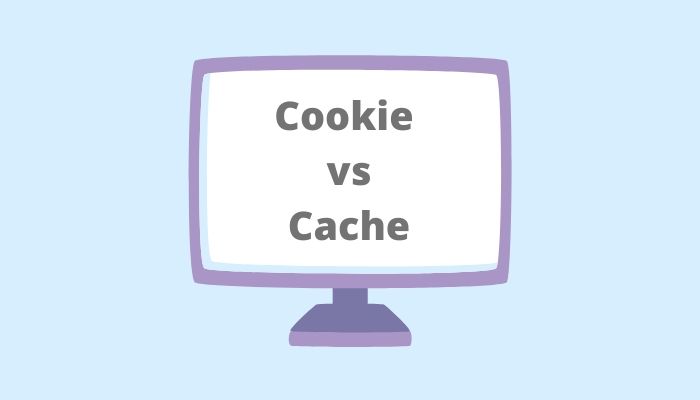 Difference between Internet Cookies and Cache