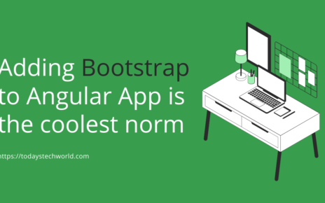 Bootstrap with Angular is the coolest norm