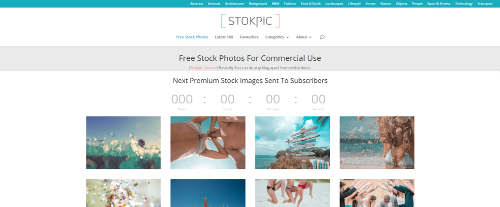 Free stock images sites - StokPic