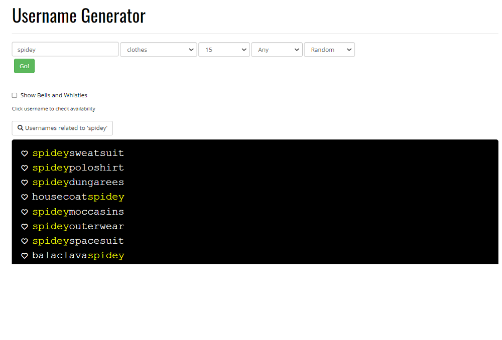 Jimpix Twitter handle generator