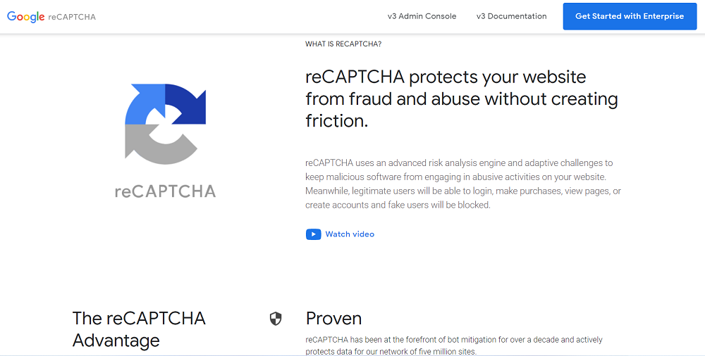 Google reCAPTCHA to protect from spam on WordPress