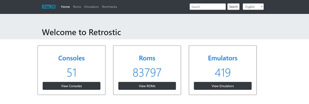 Retrostic Best ROM sites