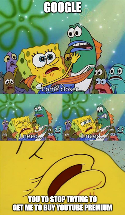 spongebob come closer memes