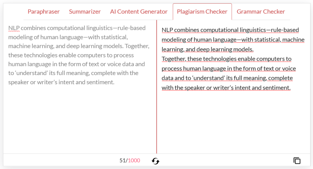 How Machine learning works in Paraphrasing-3 Find and remove plagiarism