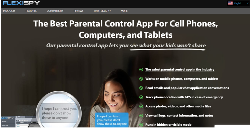 Parental Control Apps like mSpy - FlexiSpy