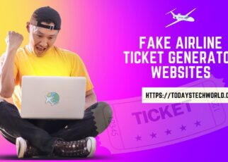 Cool Fake Airline Ticket Generator Websites