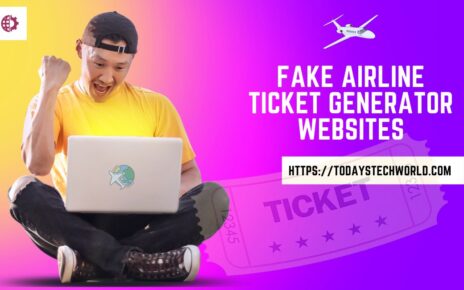 Cool Fake Airline Ticket Generator Websites